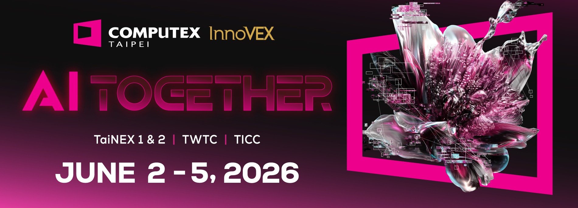 展会资讯 | 完美平台-完美（中国）
计算机精彩亮相COMPUTEX  2026！