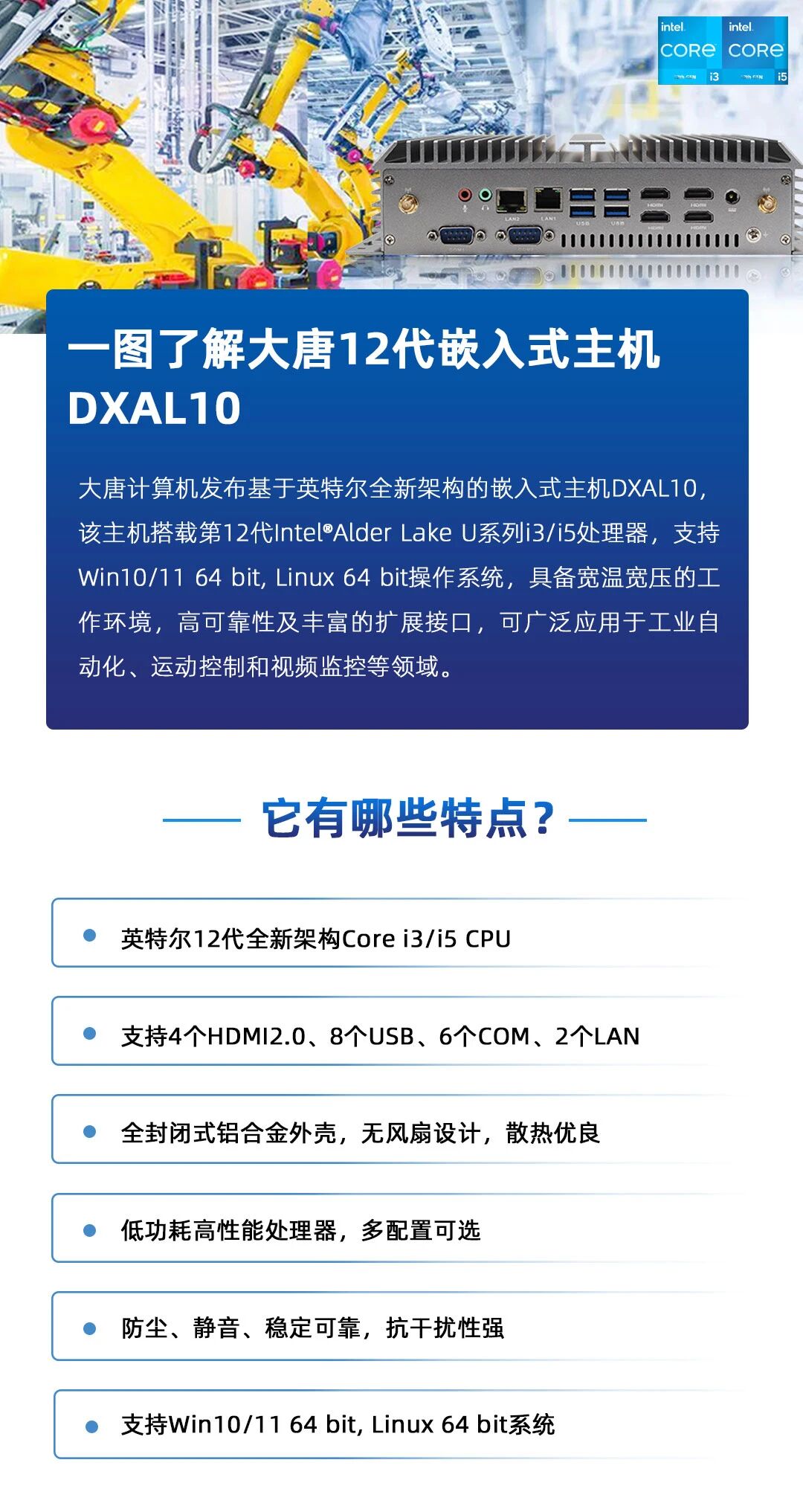 新品 | 完美平台-完美（中国）
第12代Alder Lake平台工控机，满足各应用需求